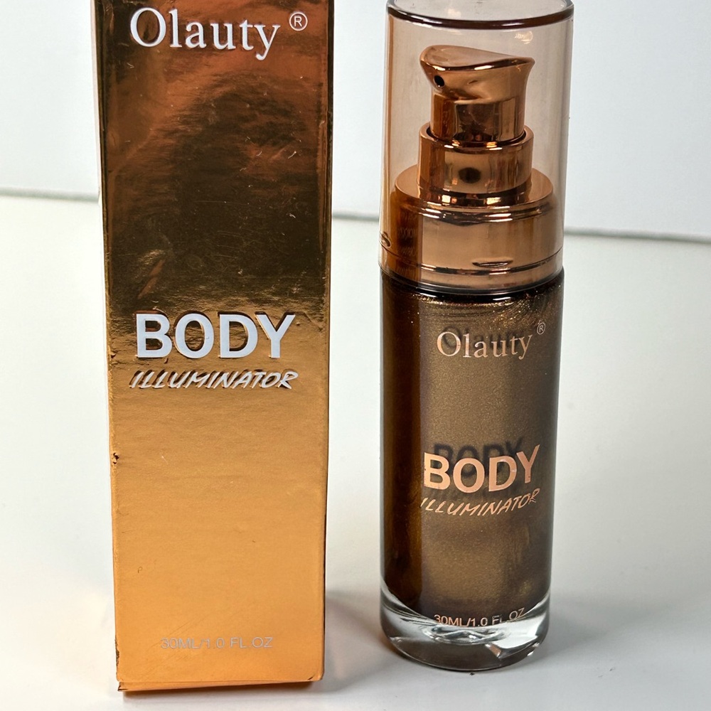 New Olauty Body Illuminator 1 fl oz Glistening Bronze